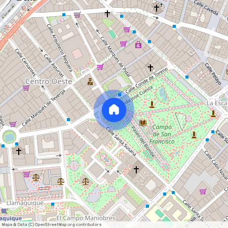 Parque San Francisco-Uría, Oviedo