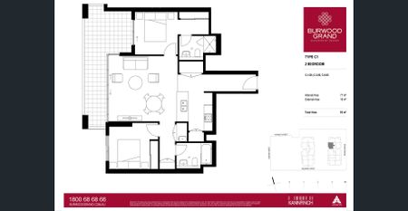 2 bedroom apartment in the heart of Burwood. - Photo 2