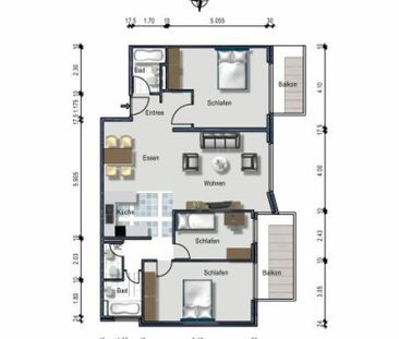 4.5 Zimmer, 1. Stock - Photo 3