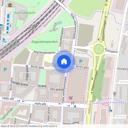 Bures Gata 28A, Hyllievång