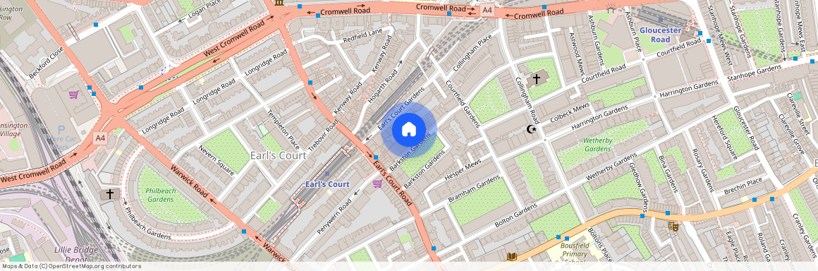 Barkston Gardens, Earls Court, SW5