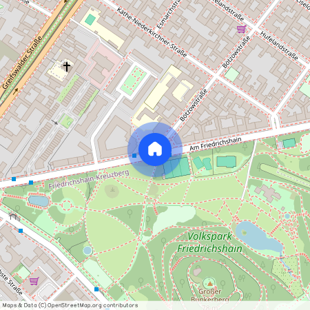 Am Friedrichshain, Berlin, Prenzlauer Berg, 10407