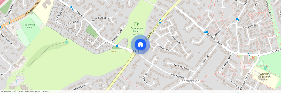 Upper Chobham Road, Camberley