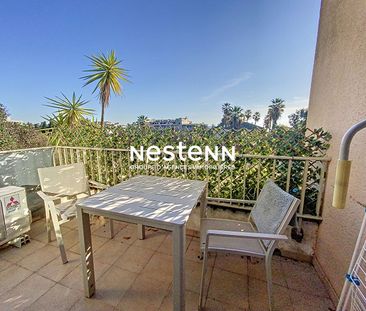 Golfe Juan - Studio avec coin nuit et terrasse - Piscine - Photo 5