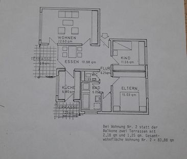 3 1/2 Zimmer Wohnung in Bietigheim-Bissingen zu vermieten - Foto 1