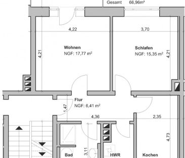 Erstbezug nach Sanierung - mit Wanne und Dusche - Photo 2