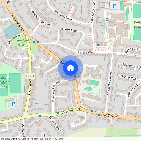 Kingfield Road, Old Woking, Woking, GU22