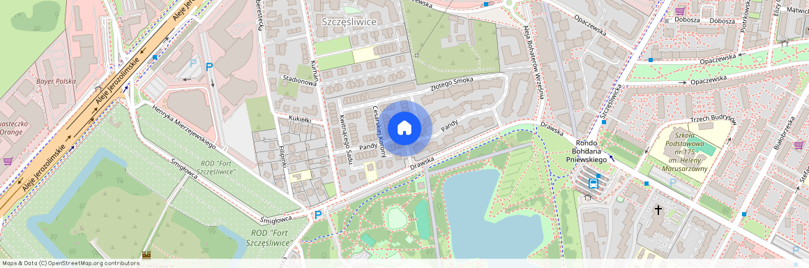 Szczęśliwice, Ochota, Pandy, Warszawa