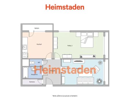 Pronájem bytu 2+1 67 m - Fotografie 3