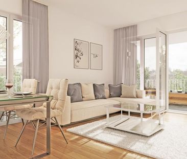 Erstbezug nach Fertigstellung - Wohnen mit Stil und der Natur vor d... - Foto 3