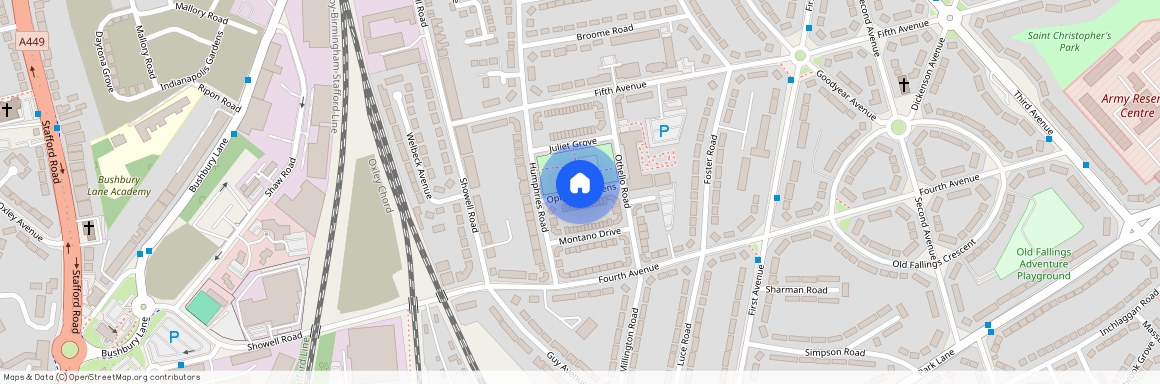 Ophelia Gardens, Wolverhampton, West Midlands, WV10