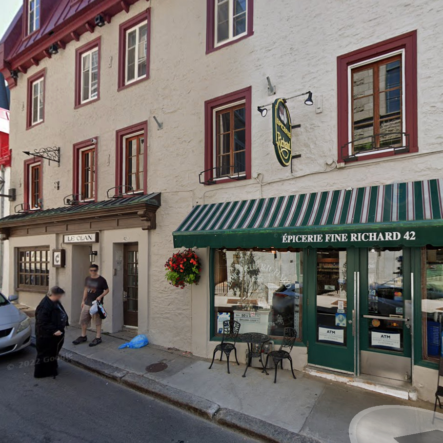 Beau 1½ rue des Jardins plein coeur Vieux-Québec - Photo 1