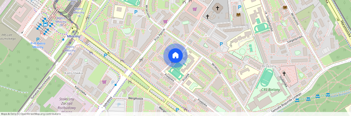 ul. Antyczna, Wrzeciono, Bielany, Warszawa, mazowieckie