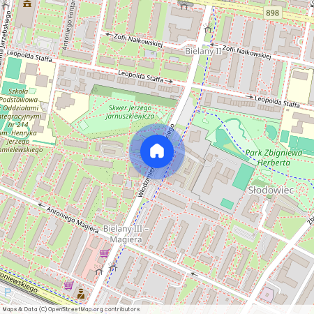 ul. Włodzimierza Perzyńskiego, Słodowiec, Bielany, Warszawa, mazowieckie