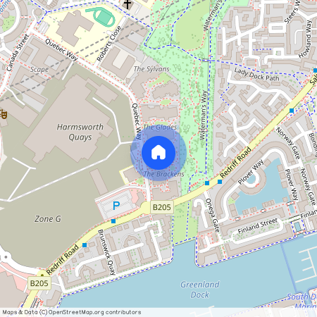 Quebec Way, Canada Water, SE16