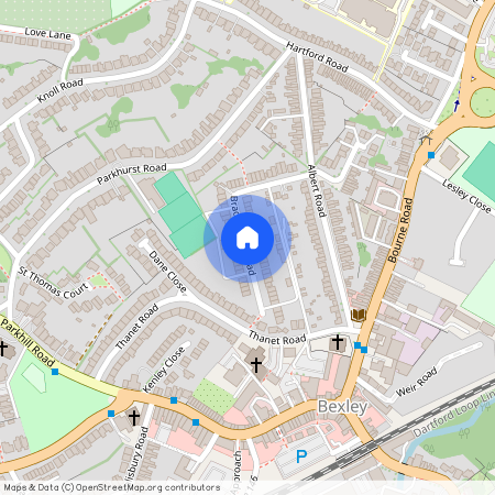 Bradbourne Road, Bexley