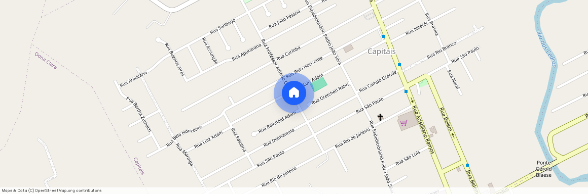Rua Professor Alfredo Girardi, Capitais, Timbó - SC, 89120-000, Brazil