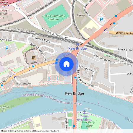 Belvedere House, 8 Kew Bridge, Middlesex