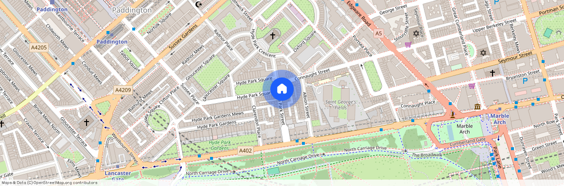 Hyde Park Square, Hyde Park, London, W2