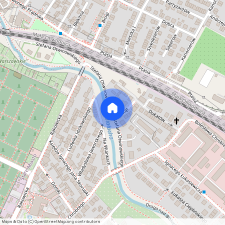 ul. Stefana Otwinowskiego, Osiedle Oficerskie, Grzegórzki, Kraków, małopolskie