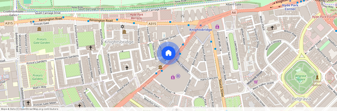 10 Lancelot Place, SW7, London