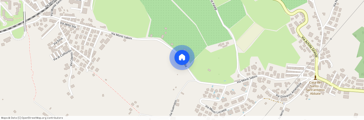 Monterotondo, Via Monti Sabini