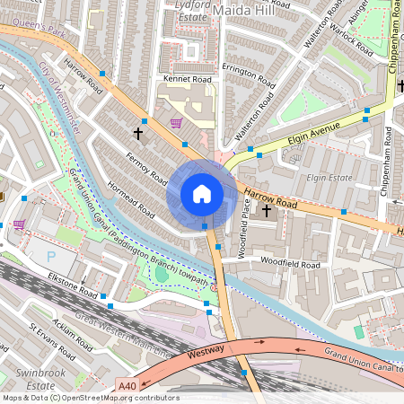 Great Western Road, Maida Vale, W9