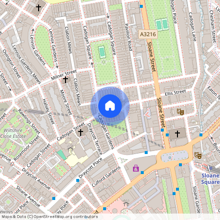 Cadogan Gardens, Sloane Square, London, SW3