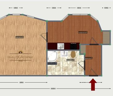 Pronájem bytu 1+1 45 m² - Photo 2