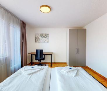 Elegant 4-Room Furnished Apartment with Fireplace and 3 Balconies in Zürich Seefeld - Photo 6