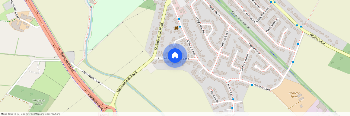 Thickwood Moss Lane, Rainford, WA11 8