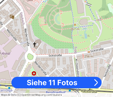 Exklusive & möblierte Wohnung beim Villa Berg Park - Foto 1