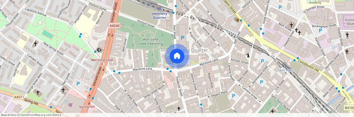 Quartz, Jewellery Quarter