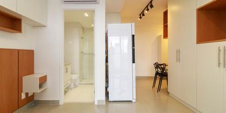 Studio para alugar com 29m², 0 quarto e sem vaga - Foto 3