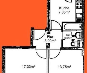 Schöne 2-Zi. Wohnung mit BALKON in zentrumsnaher Lage zu vermieten! - Photo 1