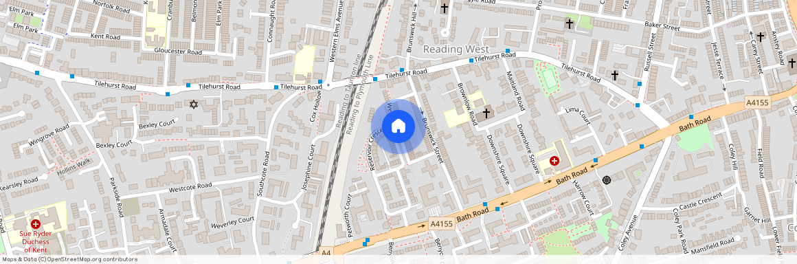 Western Road Reading, Reading, RG1