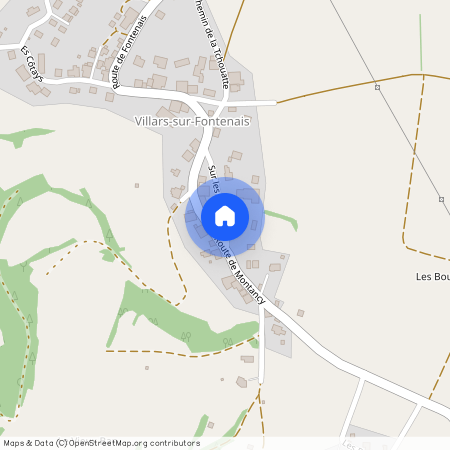 RUE DES SOUHAITS, 2903 Villars-sur Fontenais