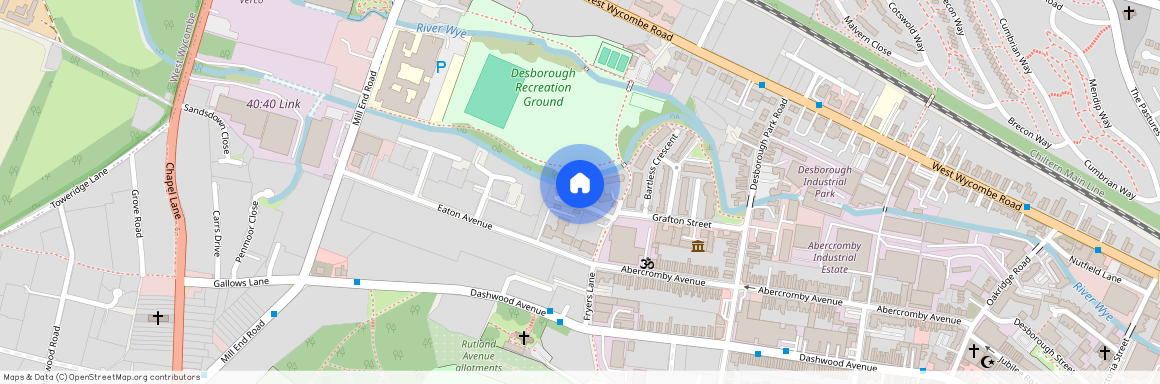 Fryers Lane, Wye Gardens Fryers Lane, HP12