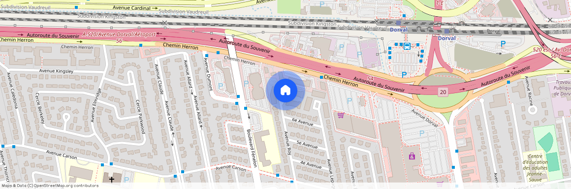 455 Av. Roy, Dorval, Dorval, Ile de Montréal, H9S 3E2