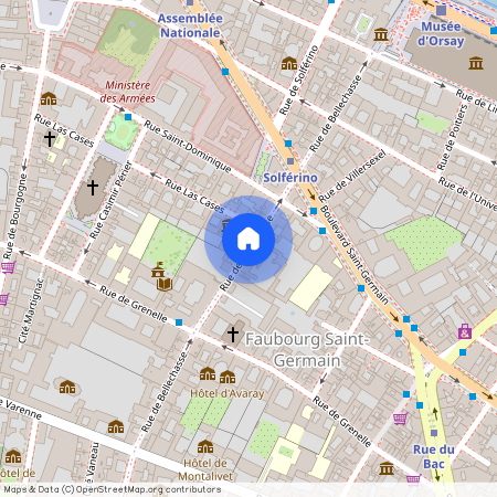 Building Rue de Bellechasse - checkmyguest - 1052662 - PAR, Rue de Bellechasse, Paris