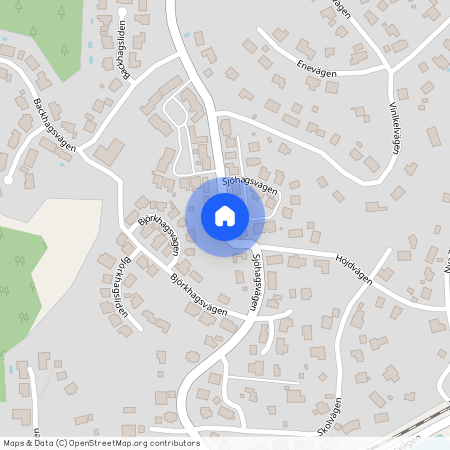 Sjöhagsvägen, Sjömarken