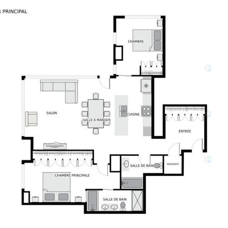 Prestigious 2025 condo for rent on Nun's Island Montreal / apartment - Photo 3