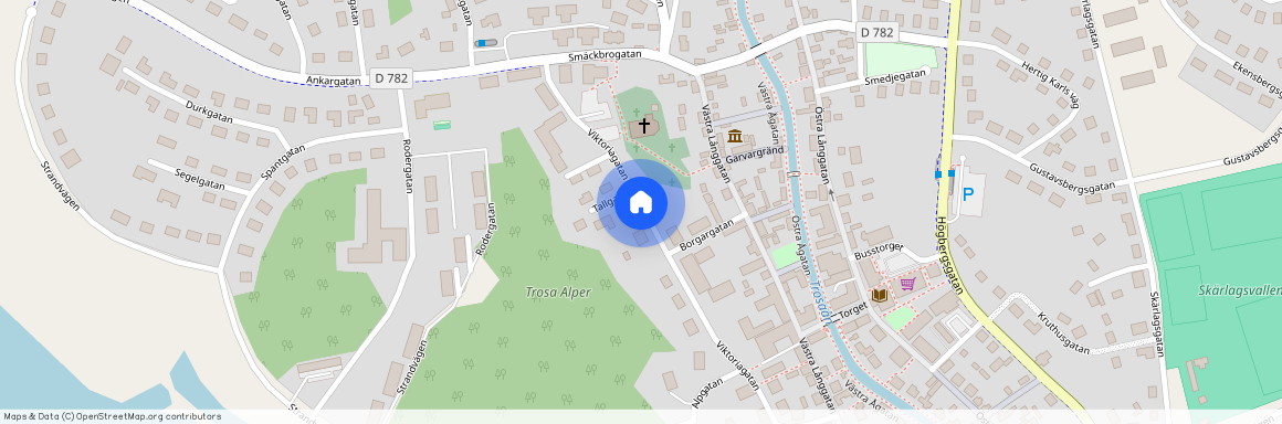 Viktoriagatan, Trosa