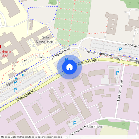 Blekingevägen, Kristianstad