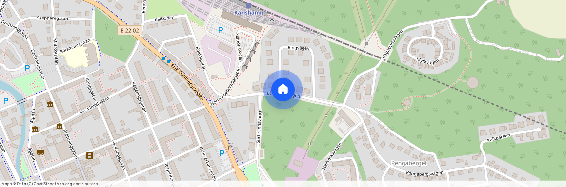 Långakärrvägen, Karlshamn