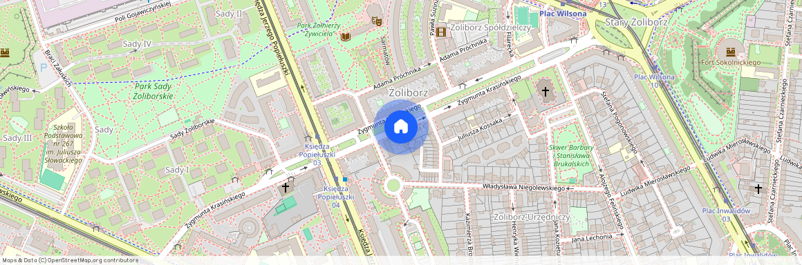 Zygmunta Krasińskiego 27, Warszawa, Żoliborz