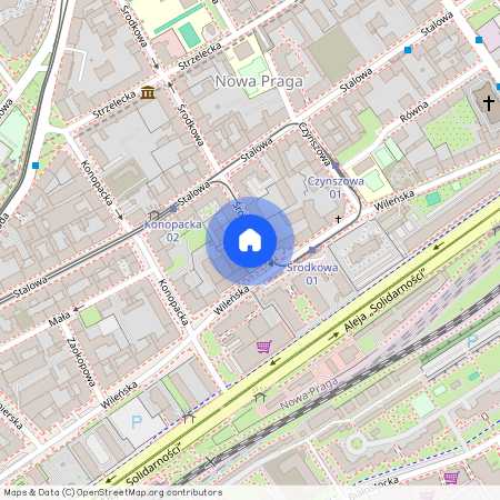 ul. Wileńska, Nowa Praga, Praga-Północ, Warszawa, mazowieckie