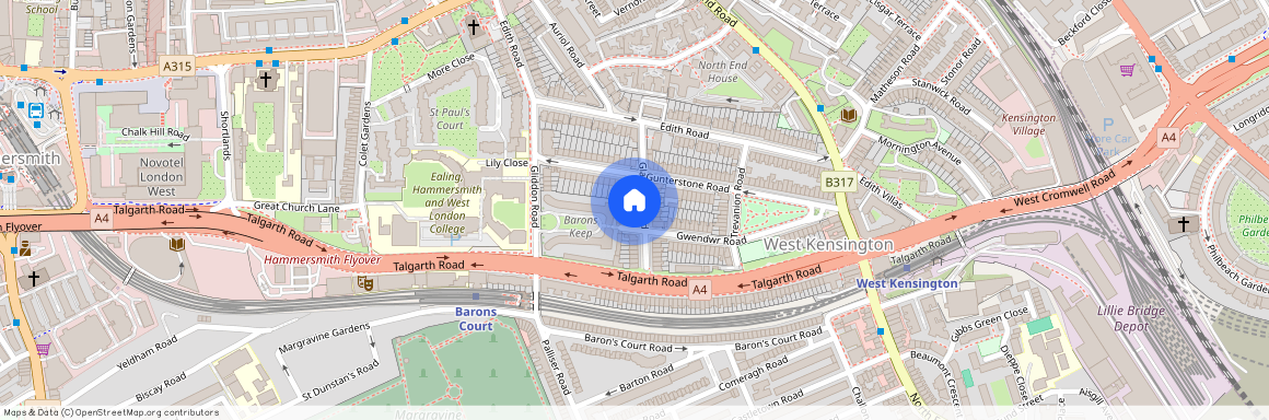 Glazbury Road, West Kensington, W14