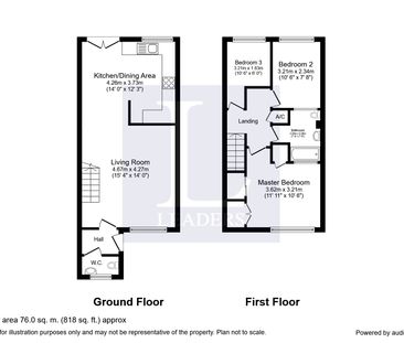 3 bedroom house to rent Morgans Close, Wilstead, Bedford, Bedfordsh... - Photo 2
