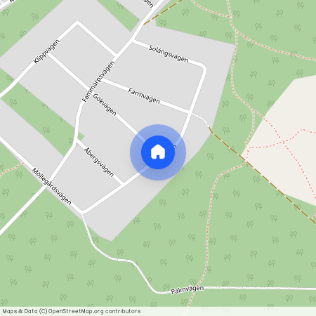 Palmvägen, Halmstad
